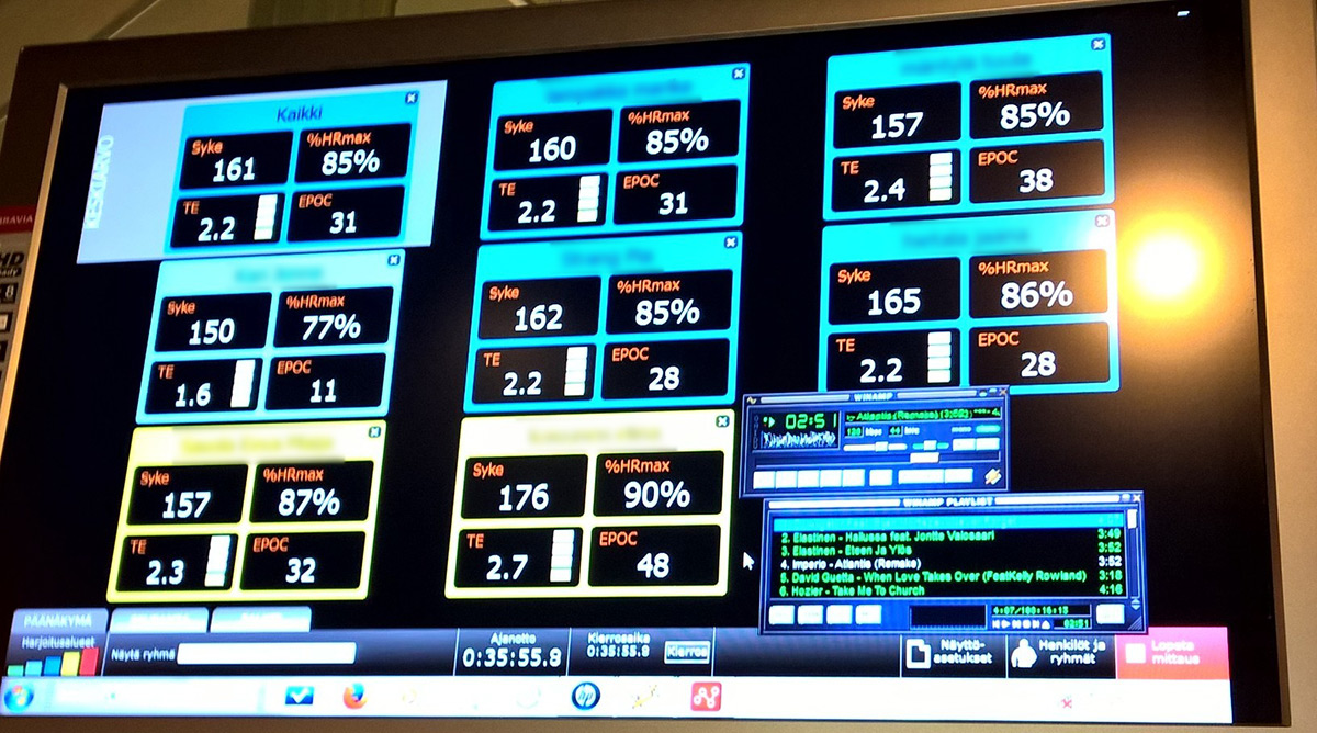 Firstbeat kuntotesti ja sykeseuranta