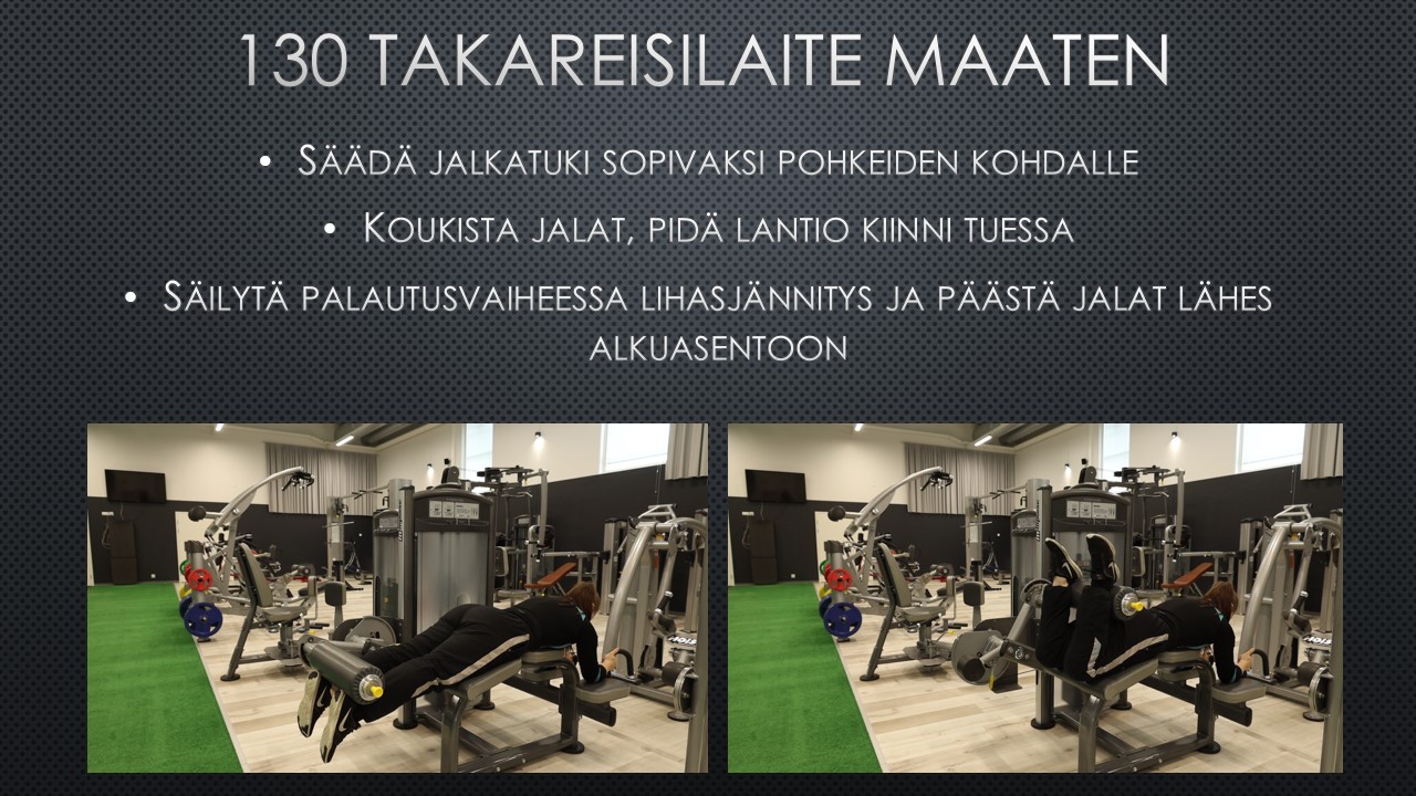 reiden koukistus maaten
